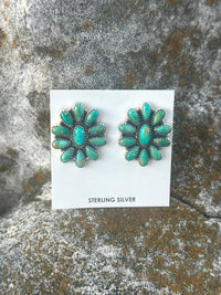 Shop Envi Me Earrings Turquoise The Sterling Silver & Turquoise Classic Southwest Earring