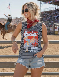 Shop Envi Me Tops and tunics The Striped Rodeo Tank