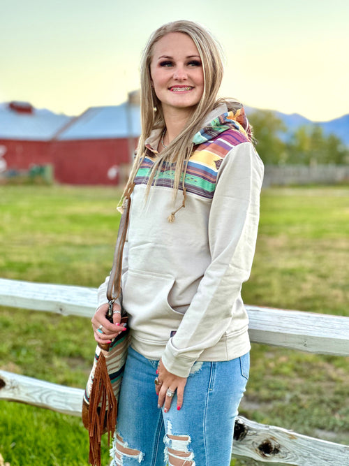 Shop Envi Me Cardigans and Kimonos The STS Cream Ryland Sweatshirt
