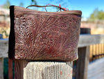 Shop Envi Me Accessories Large Train Case The STS Westward Ho Tooled Leather Makeup Train Case