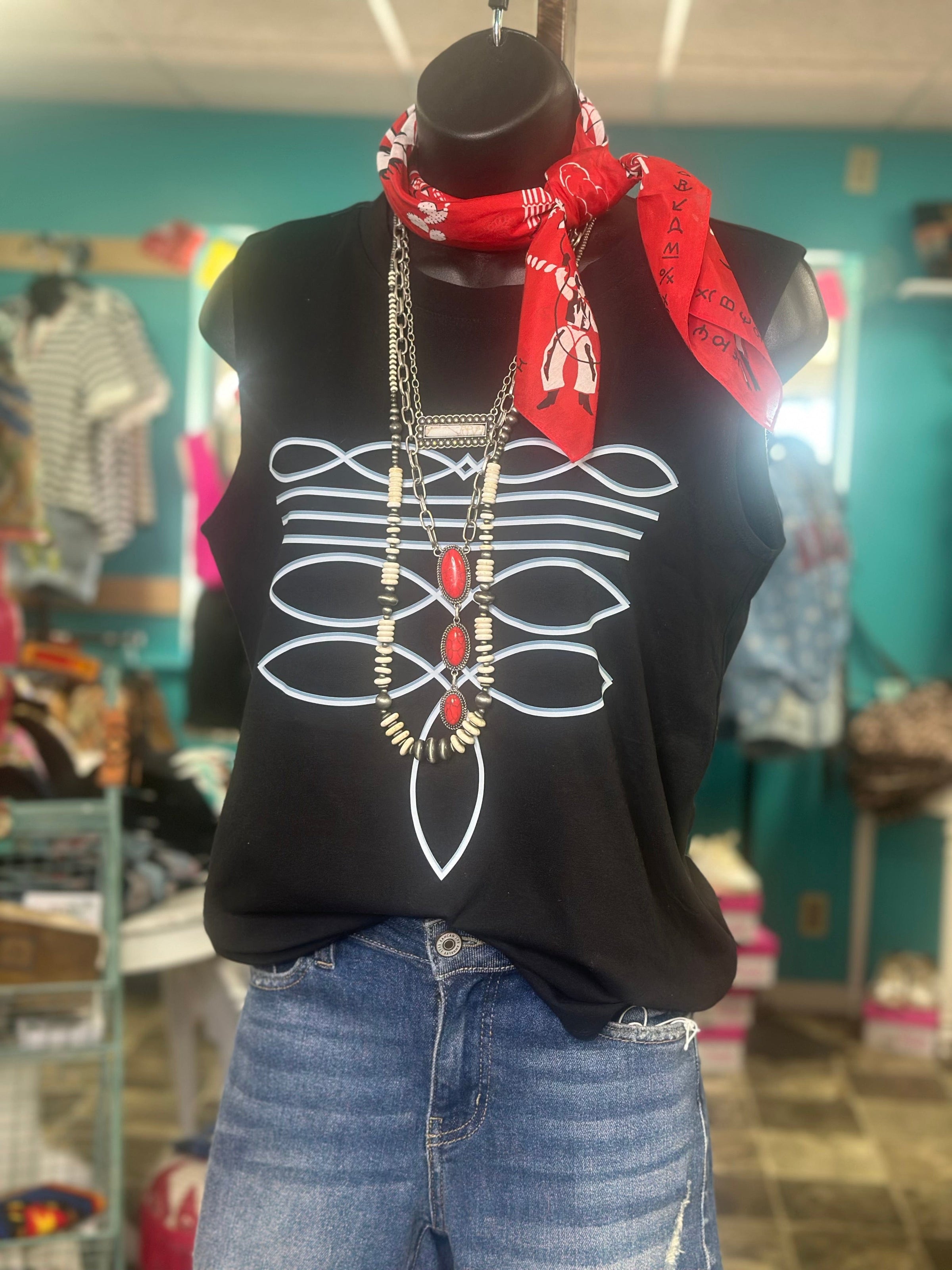 Shop Envi Me Tops and Tunics The Summer Bootstitch Tank