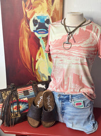 Shop Envi Me Tops and Tunics The Summer Cactus In The Desert Top