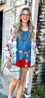 Shop Envi Me Tops and Tunics The Summer Dreamin Chambray Tank