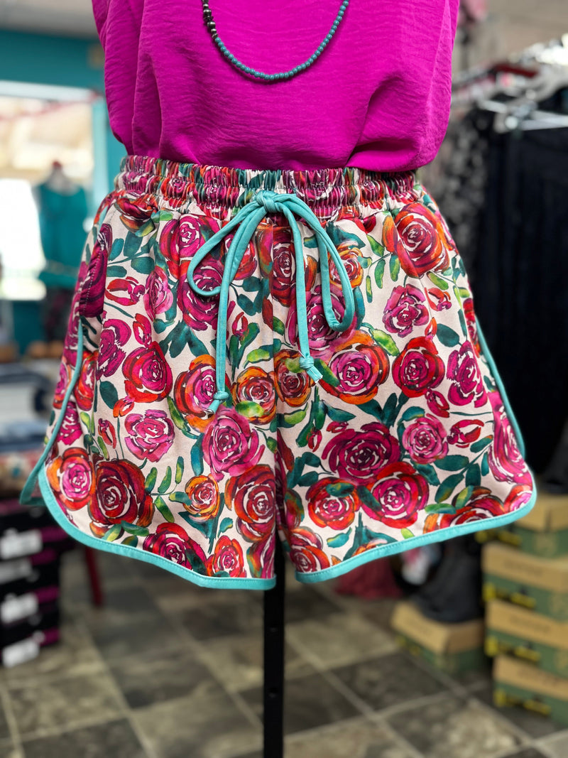 Shop Envi Me Bottoms The Summer Floral Shorts