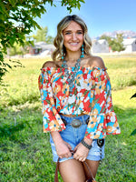 Shop Envi Me Tops and Tunics The Summer In Mexico Floral  Top