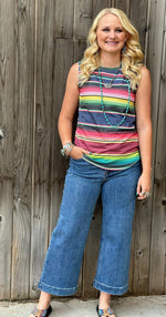 Shop Envi Me Tops and Tunics The Summer Life Stripe Tank