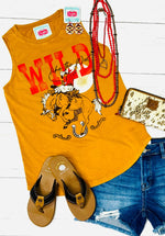 Shop Envi Me Tops and Tunics The Summer Mustard Wild Like The West Tank