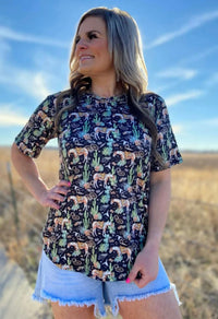 Shop Envi Me Tops and Tunics The Summer Of Cactus Top