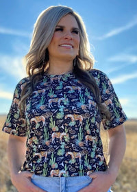 Shop Envi Me Tops and Tunics The Summer Of Cactus Top