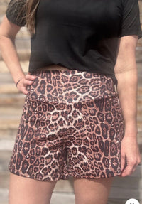Shop Envi Me The Summer of Cheetah 😽 Shorts
