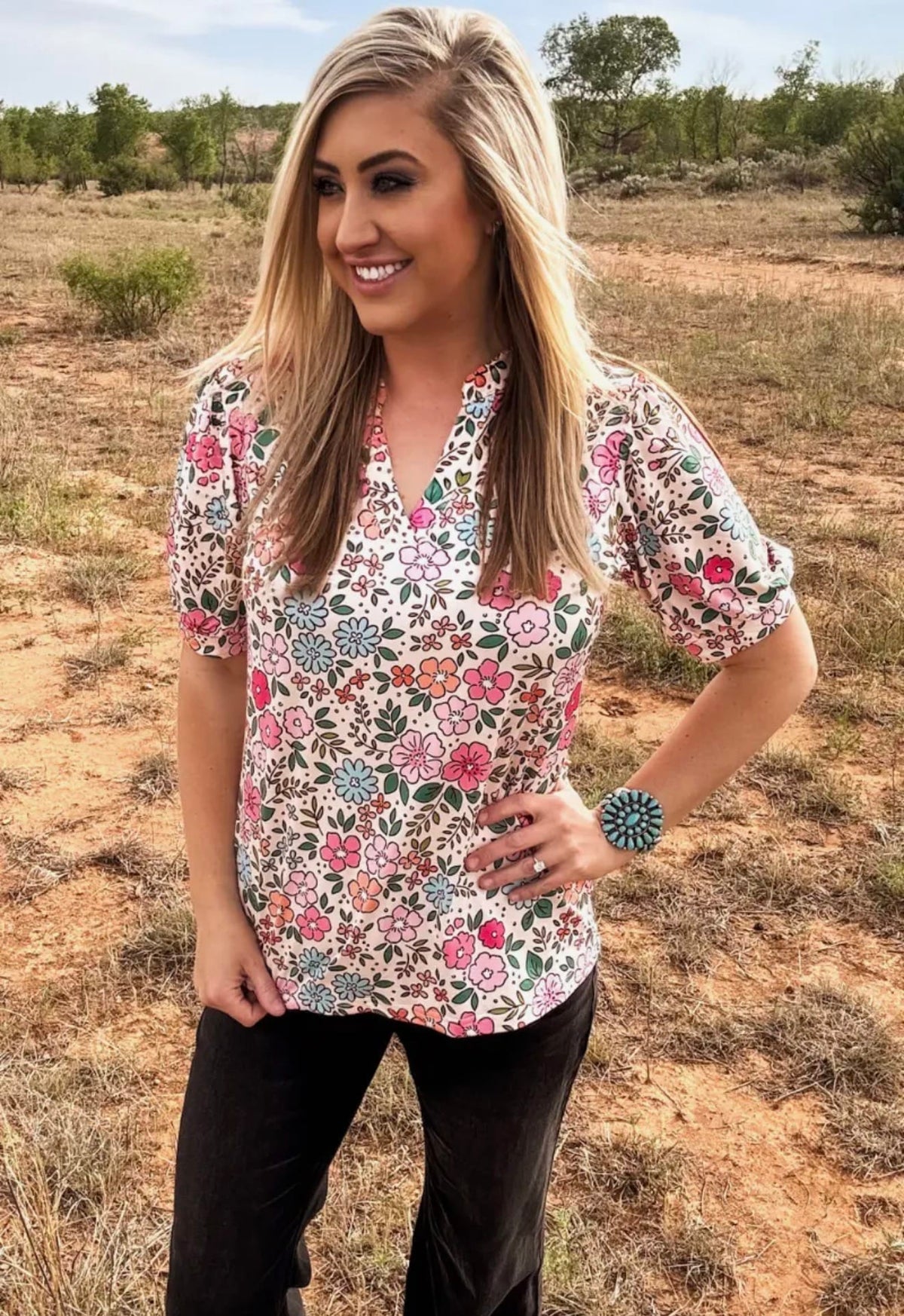 Shop Envi Me Tops and Tunics The Summer of Floral Top
