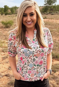 Shop Envi Me Tops and Tunics The Summer of Floral Top
