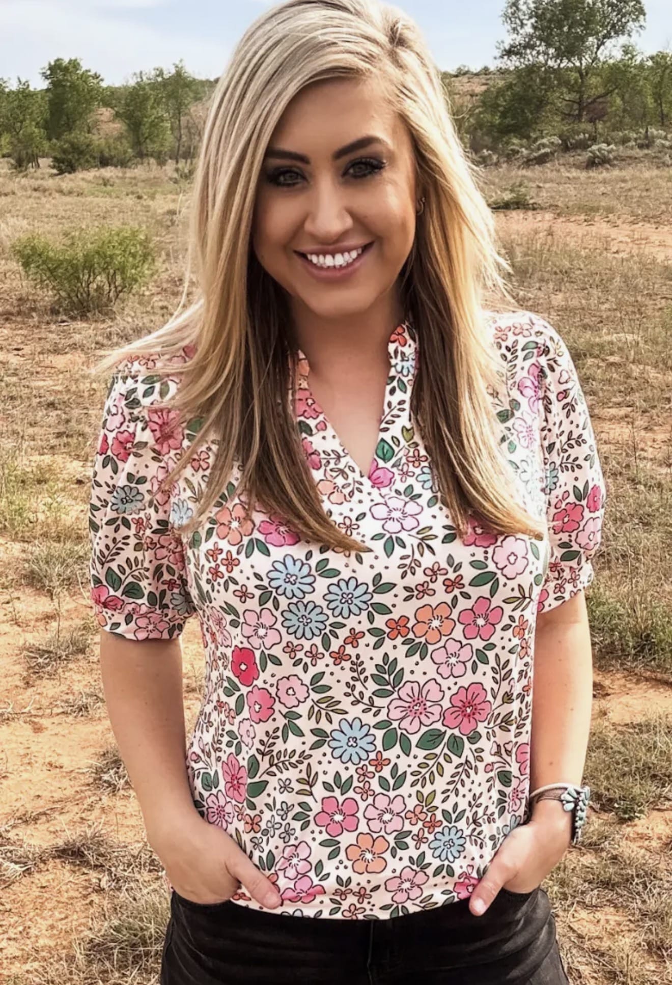 Shop Envi Me Tops and Tunics The Summer of Floral Top