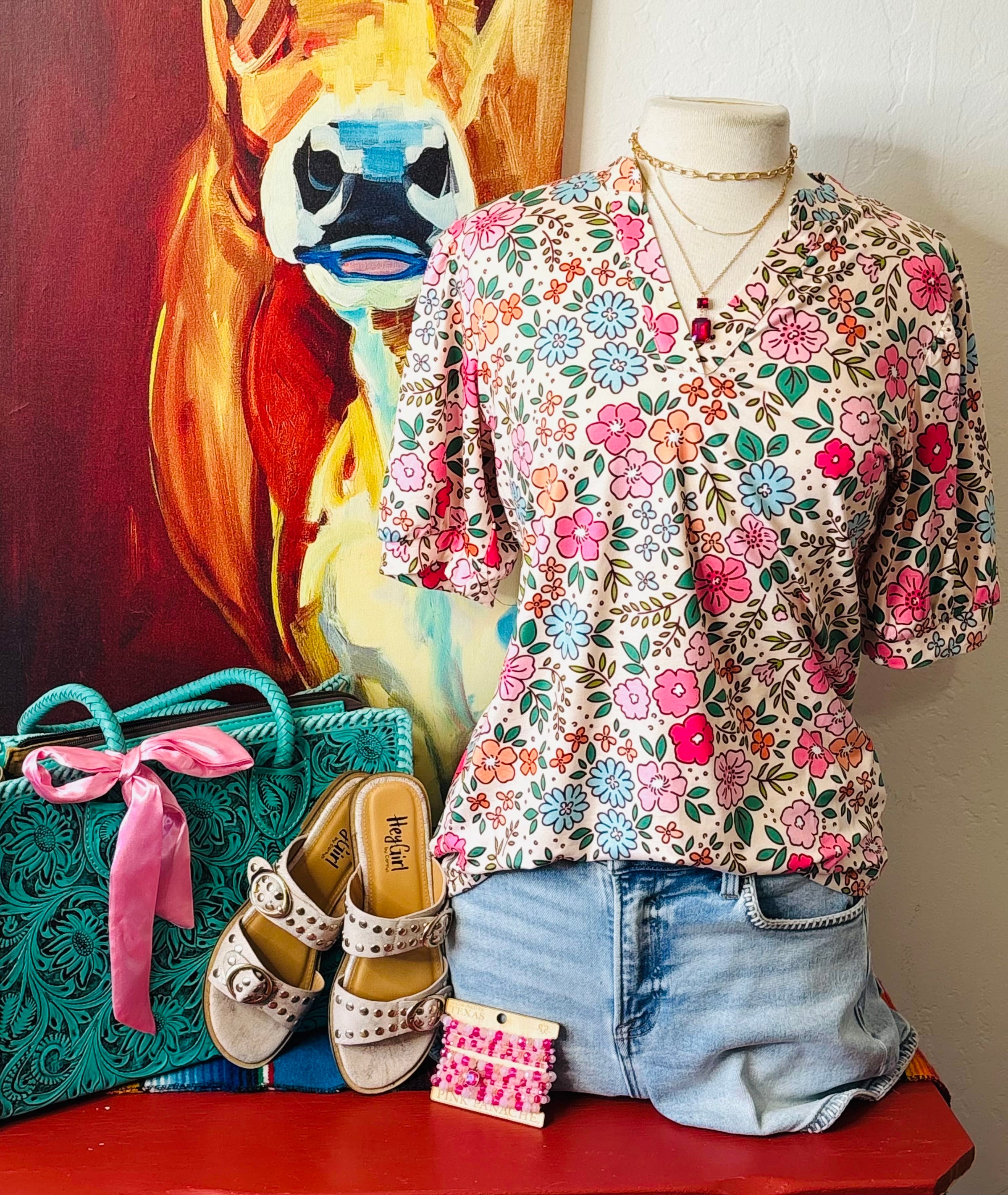 Shop Envi Me Tops and Tunics The Summer of Floral Top