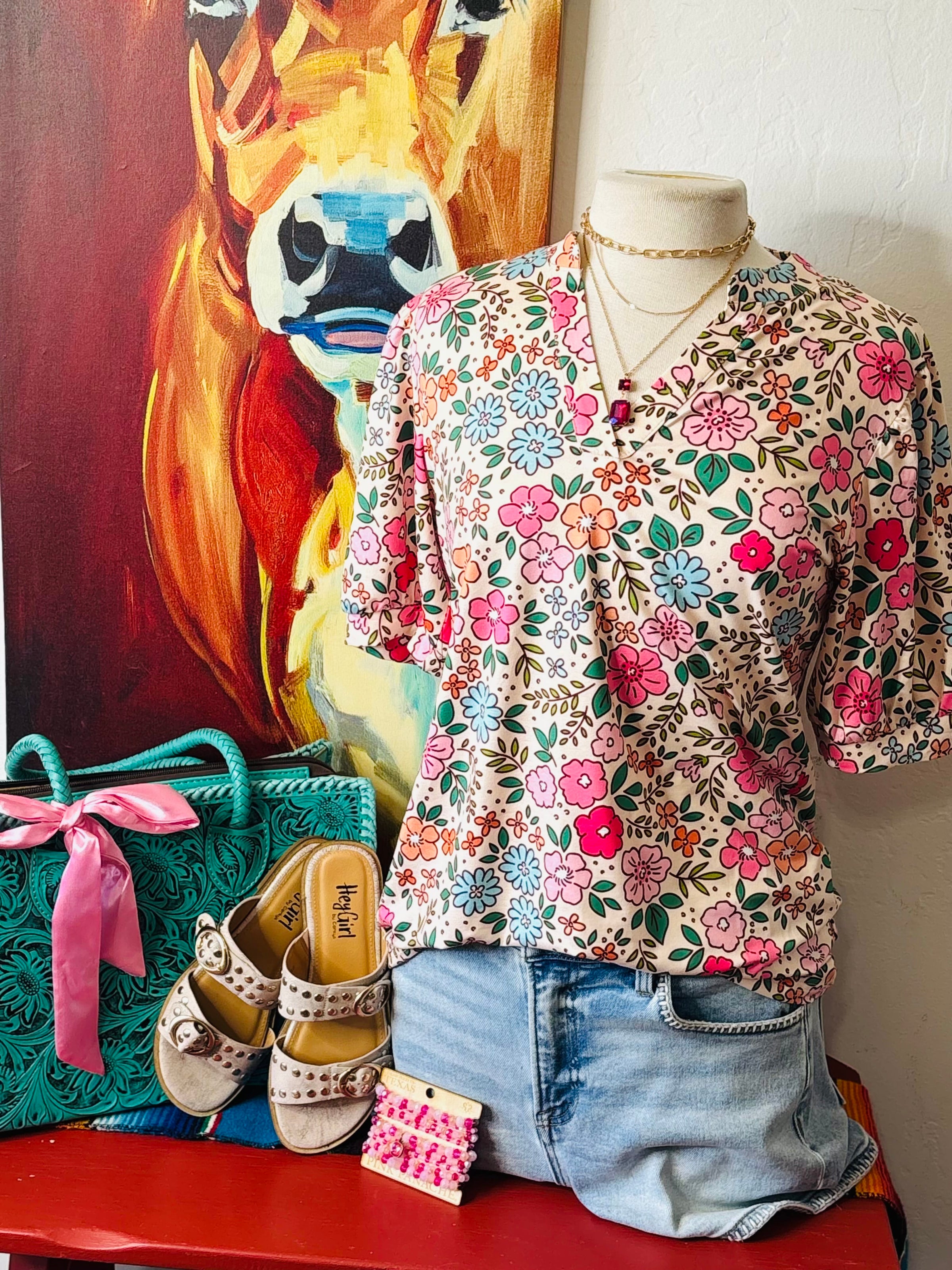 Shop Envi Me Tops and Tunics The Summer of Floral Top