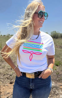 Shop Envi Me It's T-shirt Kinda Day The Summer Of Neon Bootstitch Tee