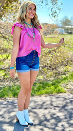 Shop Envi Me Tops and Tunics The Summer Of Pink Tank Top