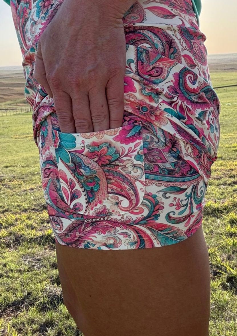 Shop Envi Me Bottoms The Summer Paisley Fun Shorts