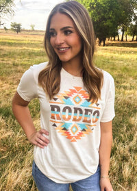 Shop Envi Me It's T-shirt Kinda Day The Summer Rodeo On Aztec Tee