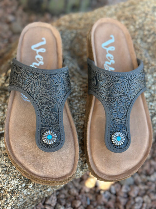 Shop Envi Me Footwear The Summer South Of Pecos Western Concho Sandals