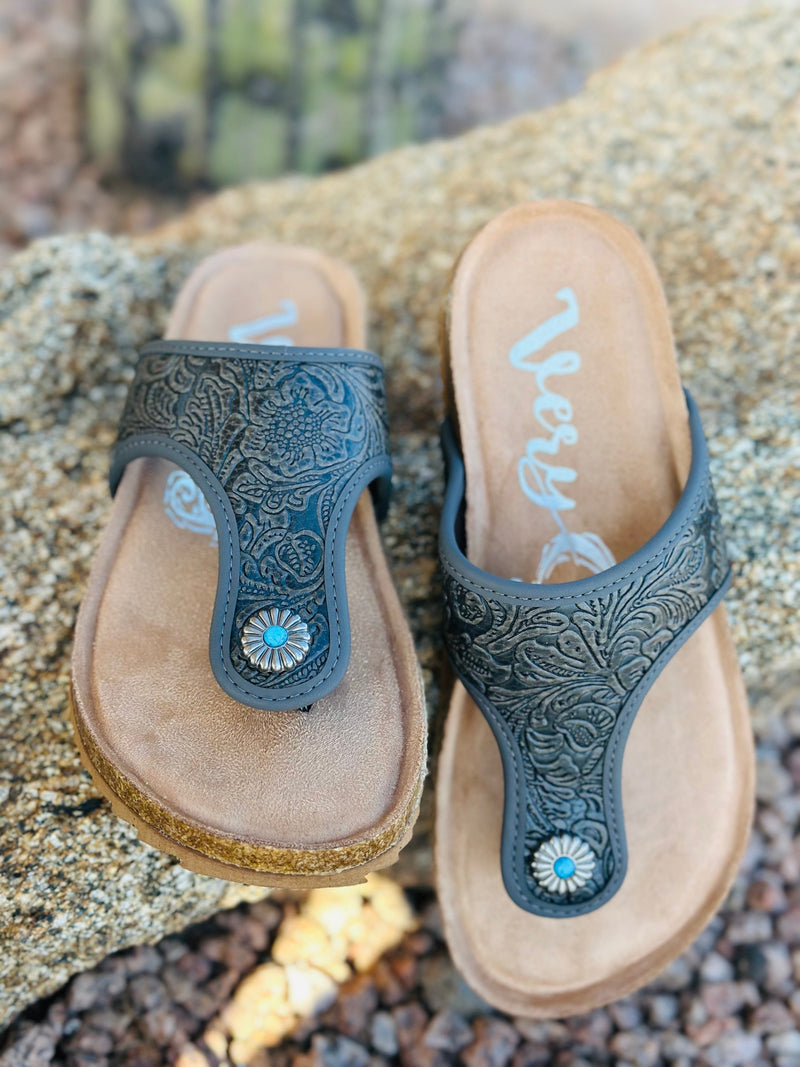 Shop Envi Me Footwear The Summer South Of Pecos Western Concho Sandals