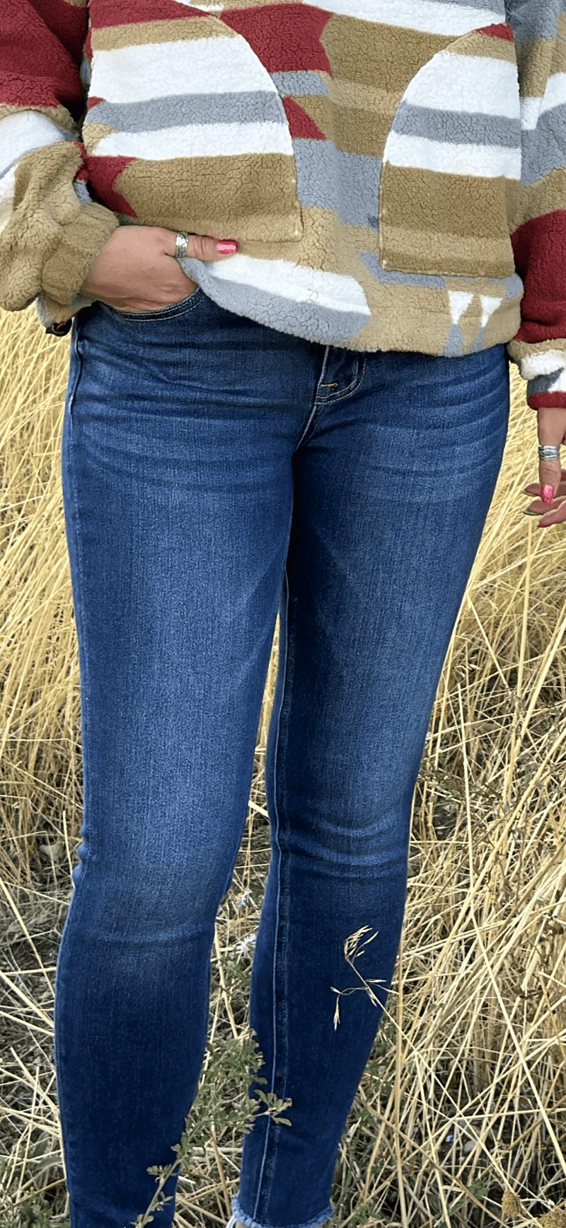 Just Black Bottoms The Summer Vervet Cara Crop Denim