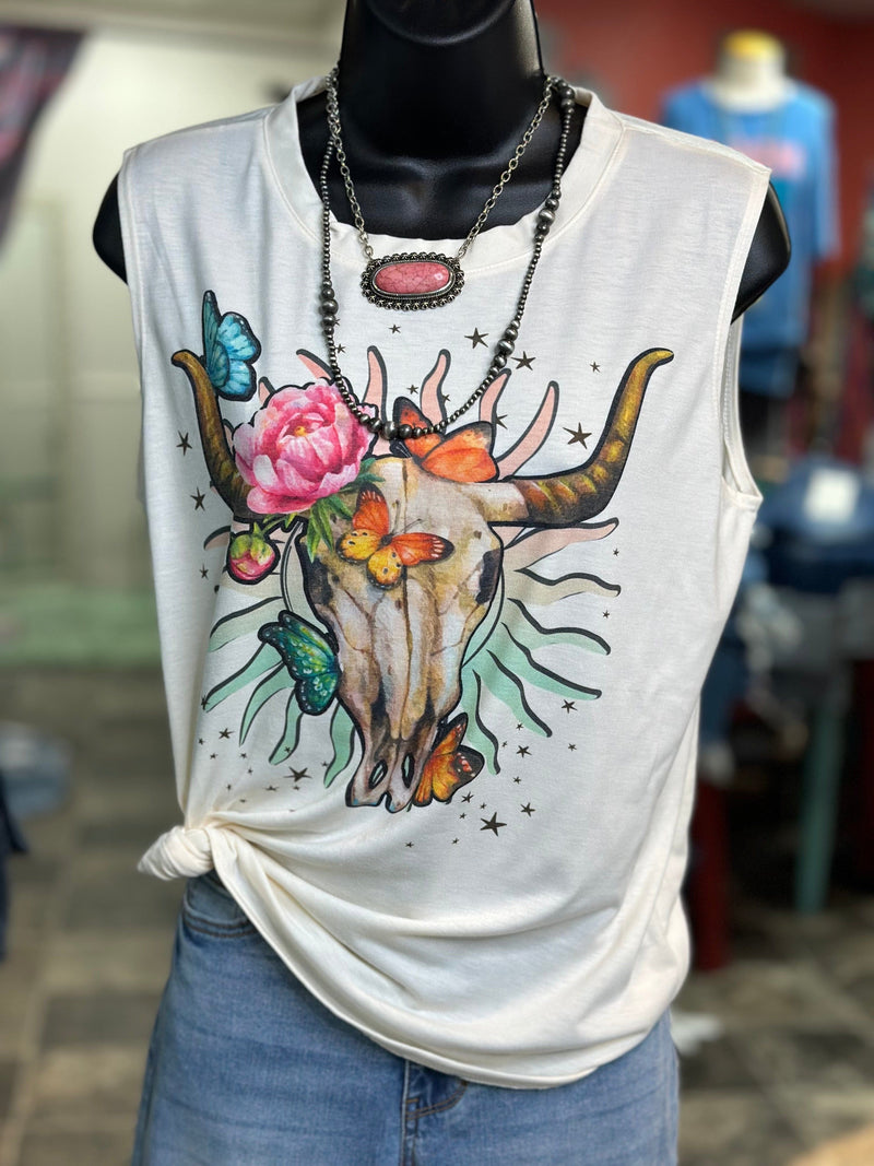 Shop Envi Me It's T-shirt Kinda Day The Summertime Steer Tank