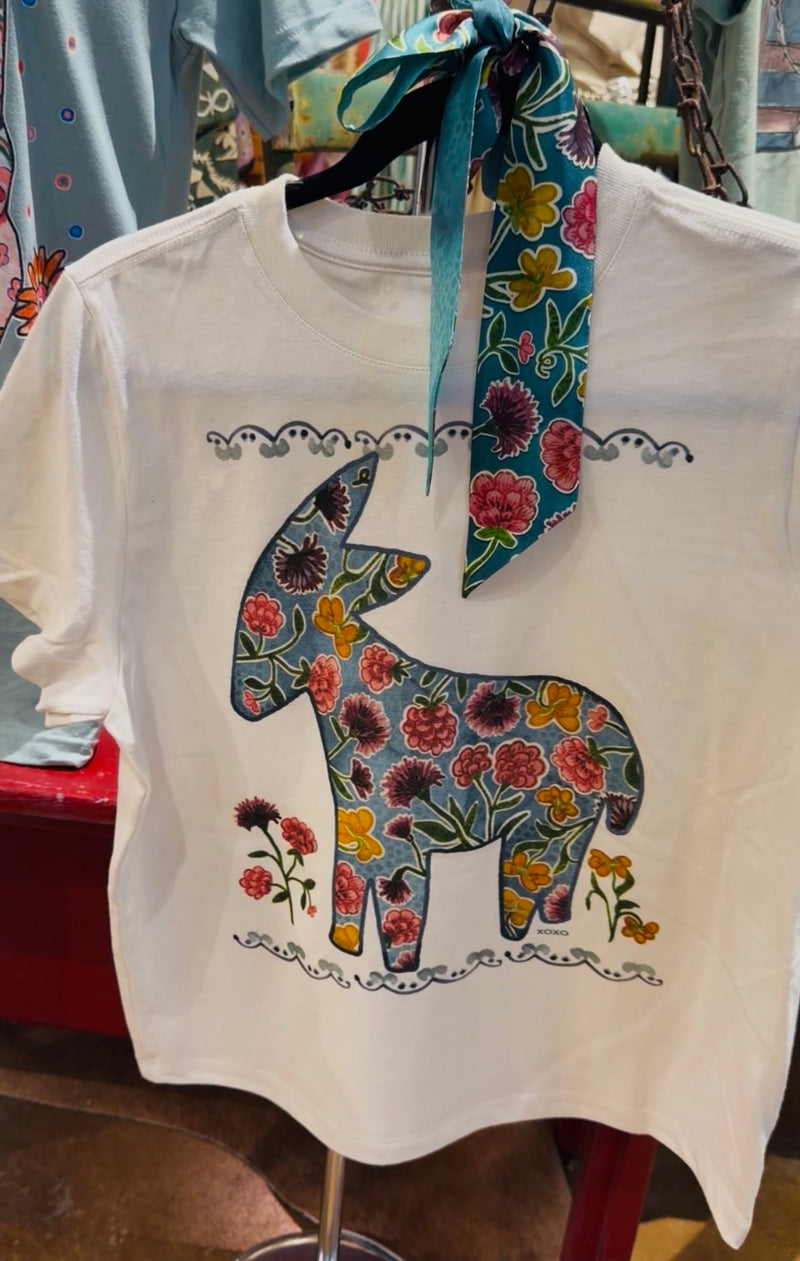 Shop Envi Me It's T-shirt Kinda Day The Tapestry Donkey On A Boxy Tee