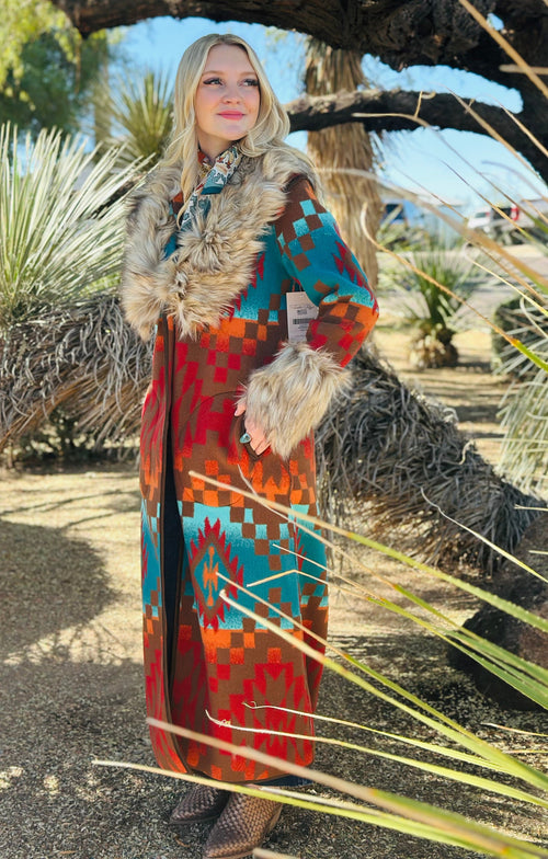 Shop Envi Me The Tasha Polizzi Arizona Bluffs Southwest Coat