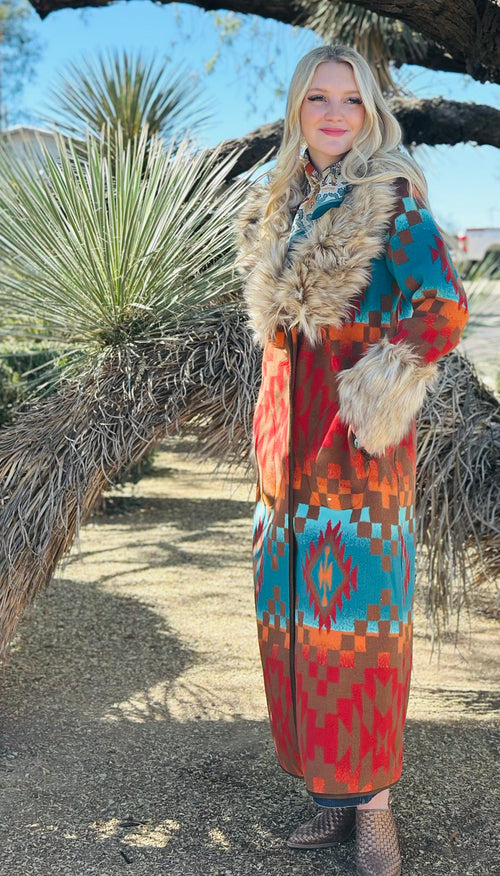 Shop Envi Me The Tasha Polizzi Arizona Bluffs Southwest Coat