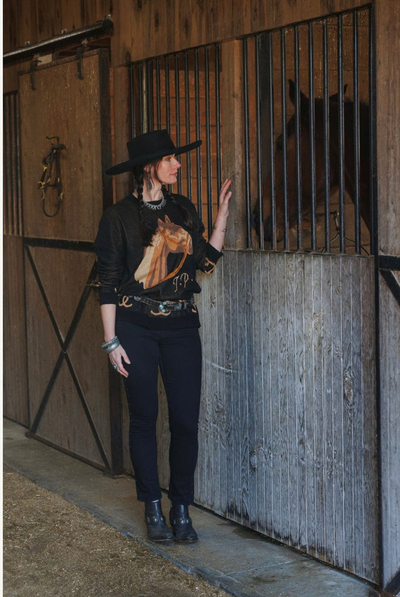 R Cinco RAnch Cardigans and Kimonos The Tasha Polizzi Hey Horse Sweater