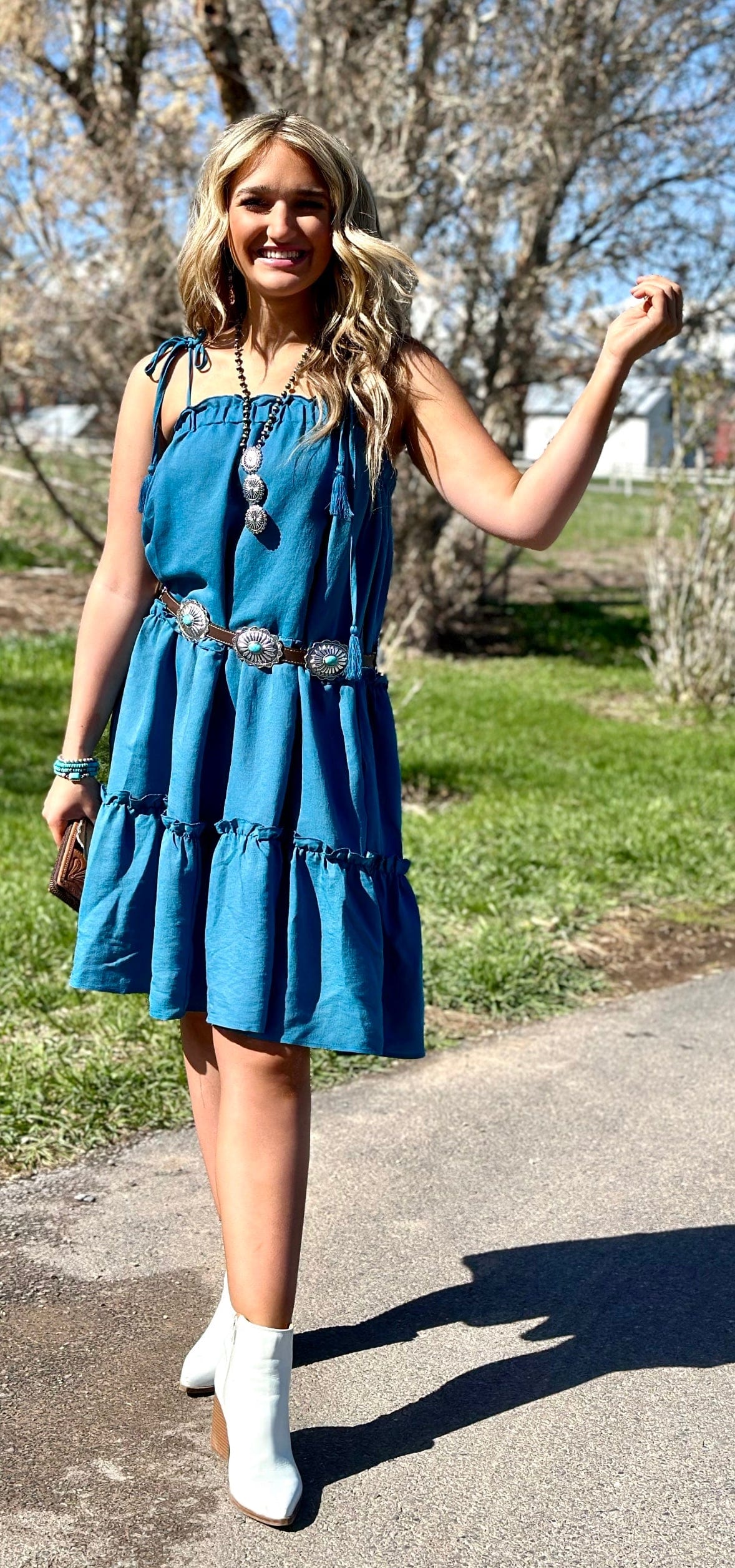 Shop Envi Me Tops and Tunics The Teal Summer Dress