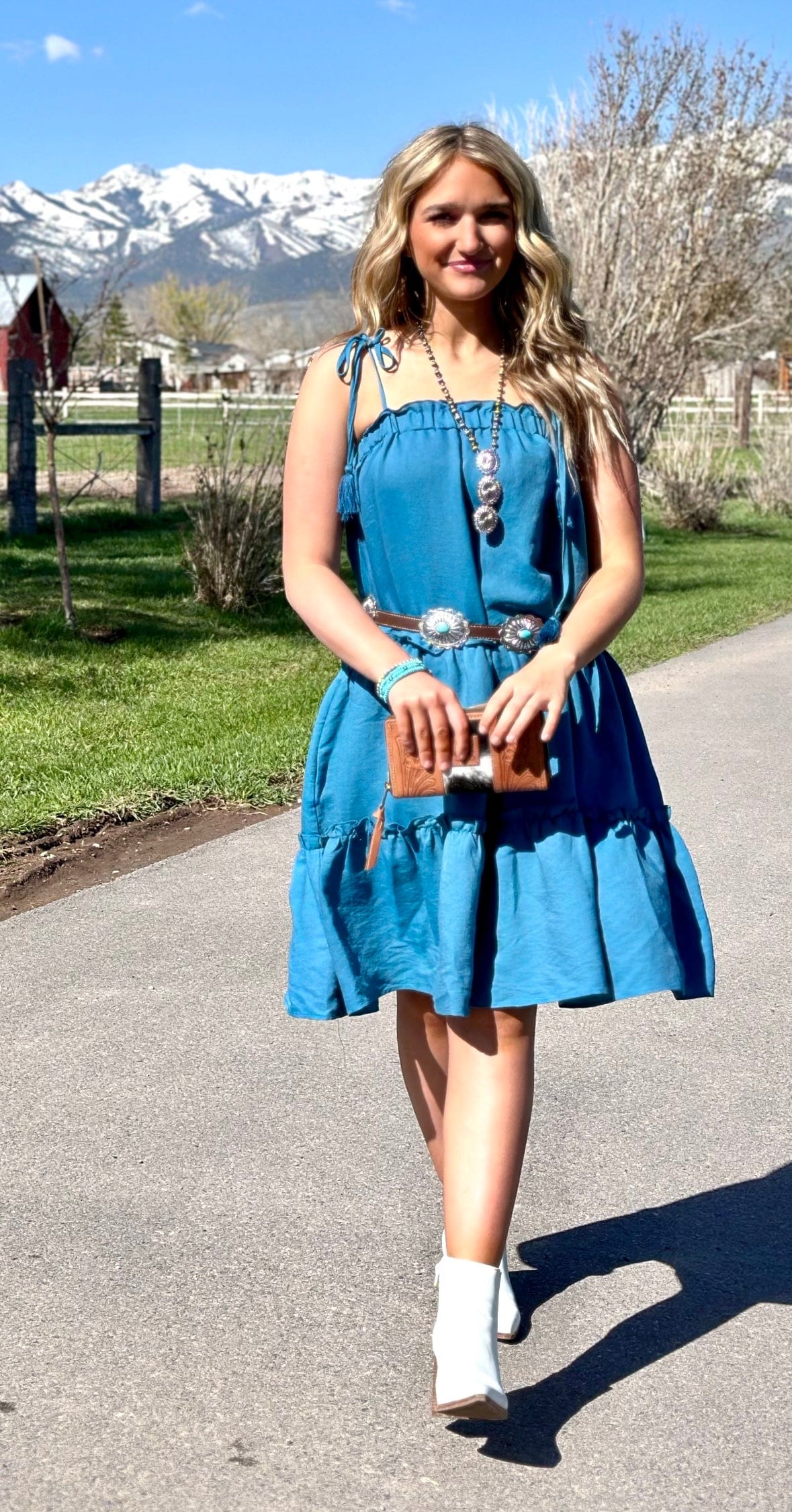 teal summer dress The Teal Summer Dress 3X