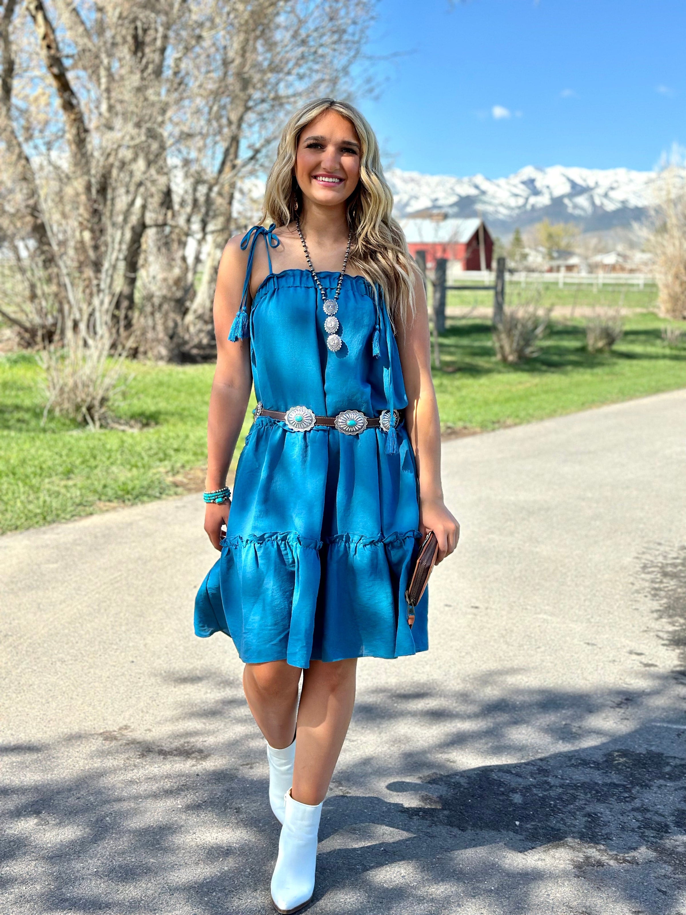 The Teal Summer Dress 3X The Teal Summer Dress 3X