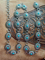 Shop Envi Me The Tejas Turquoise Concho Belt