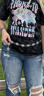 Shop Envi Me The Tejas Turquoise Concho Belt