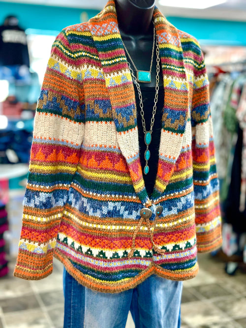 Shop Envi Me Cardigans and Kimonos The Telluride Concho Cardigan