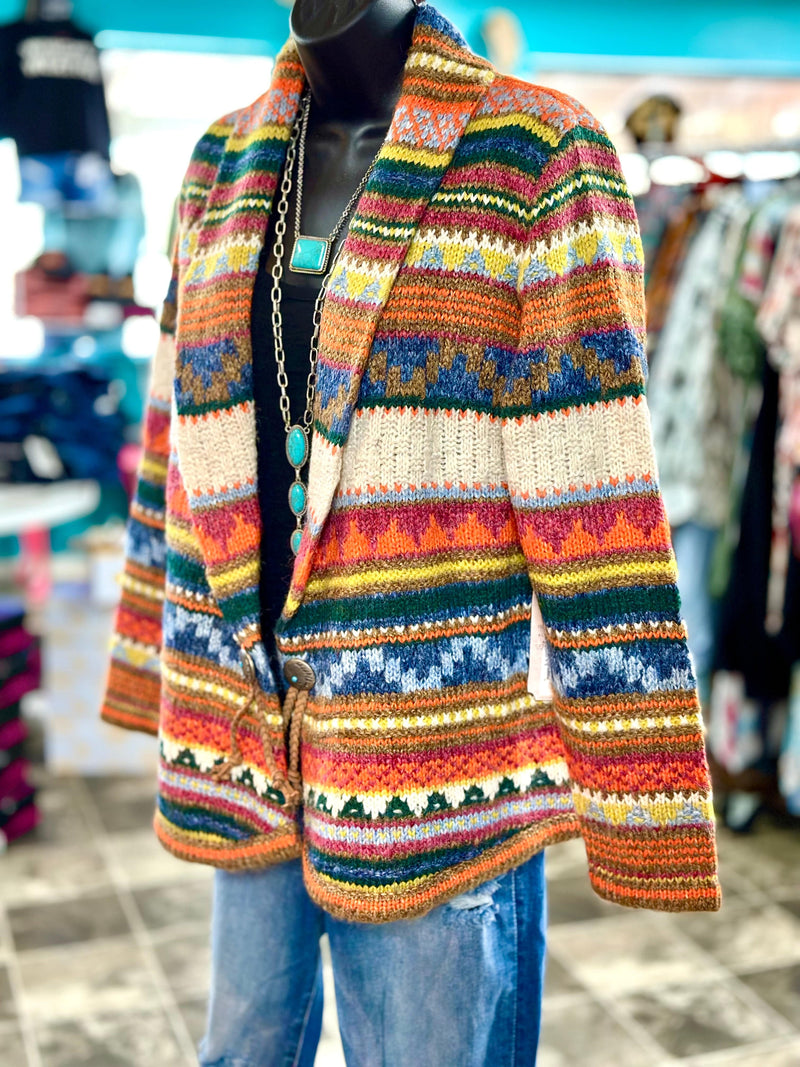 Shop Envi Me Cardigans and Kimonos The Telluride Concho Cardigan