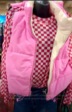 Shop Envi Me Outerwear The Think Pink Puffer Vest