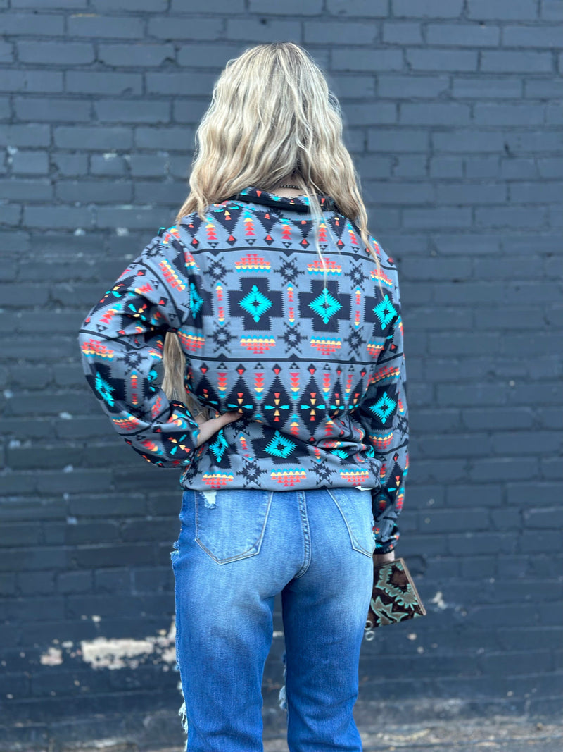 Shop Envi Me Tops The Tribal Tayshine Pullover