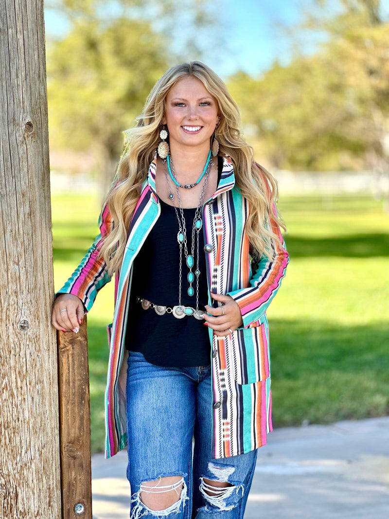 Shop Envi Me New arrivals The Tucson Aztec Coat