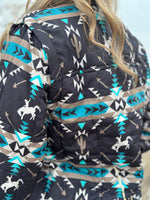 Shop Envi Me The Turquoise Arrow Bucking Horse Aztec Jacket Vest