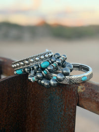 Shop Envi Me Jewelry One / Turquoise The Turquoise In Tucson Stack Bracelet Set