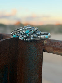 Shop Envi Me Jewelry One / Turquoise The Turquoise In Tucson Stack Bracelet Set
