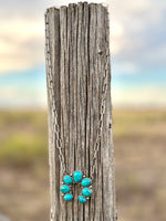 Shop Envi Me Jewelry The  Turquoise & Silver Paperclip Chain Squash Necklace