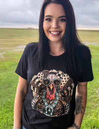 Shop Envi Me It's T-shirt Kinda Day The Turquoise Turkey Tee