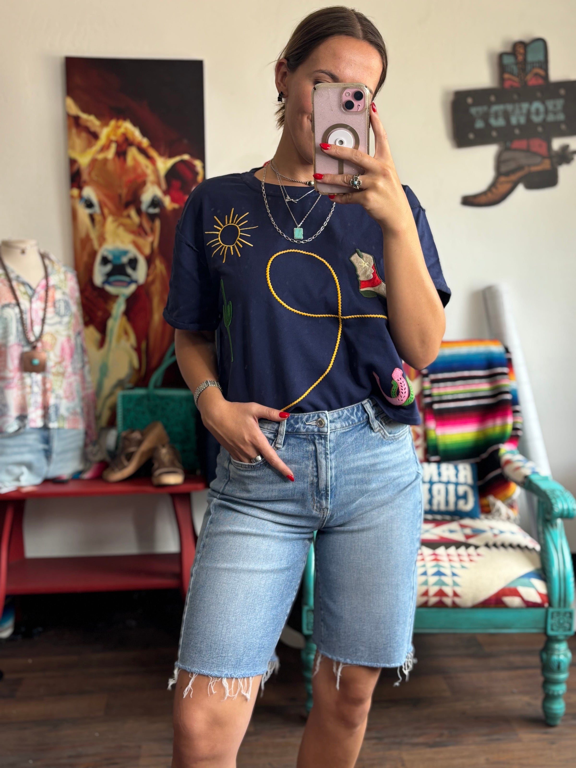 Judy Blue Bottoms The Vervet Bermuda Jort Shorts