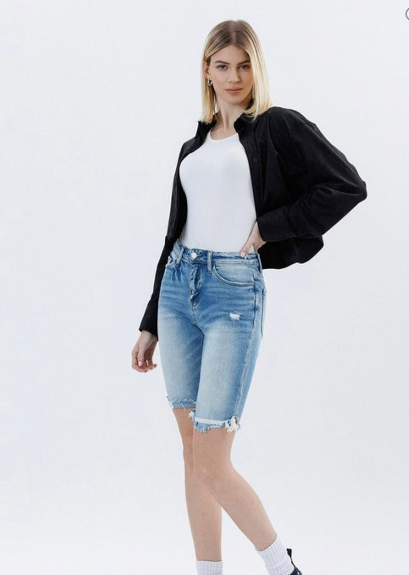 Shop Envi Me Bottoms The Vervet Bring On Sunshine Bermuda Shorts