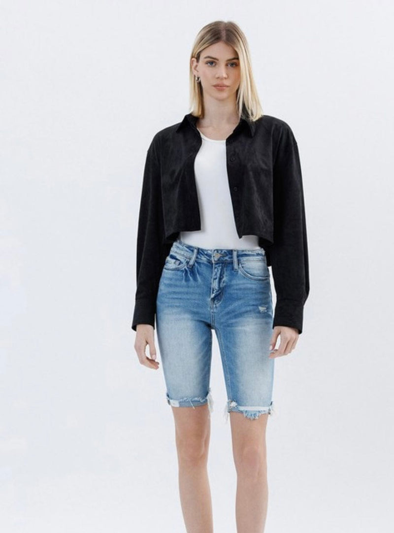 Shop Envi Me Bottoms The Vervet Bring On Sunshine Bermuda Shorts