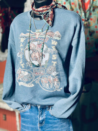 Shop Envi Me Tops The Way Out West Sweatshirt